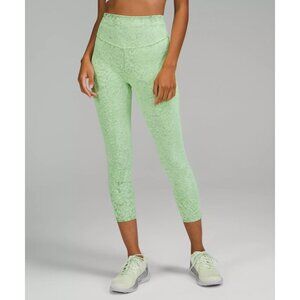 Lululemon Base Pace High Rise 25" Leggings, Vivid Green, Size 10